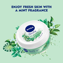 Load image into Gallery viewer, Nivea Soft Light Moisturising Cream Chilled Mint 200Ml
