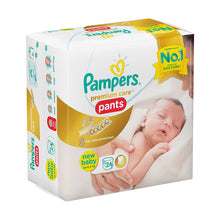 Load image into Gallery viewer, Pampers Premium Care Pants Style Diapers &amp; Nappiess New Born Size 24 Count
