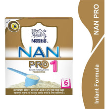 Load image into Gallery viewer, Nestlé Nan Pro 1 Starter Infant Formula With Probiotics Upto 6 Months 400G
