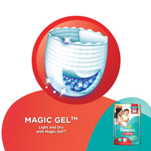 Load image into Gallery viewer, Pampers Medium Size Diapers &amp; Nappiess Pants 8 Count
