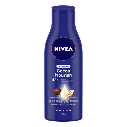 Nivea Body Lotion Oil In Body Lotion Cocoa Nourish For Very Dry Skin 200Ml