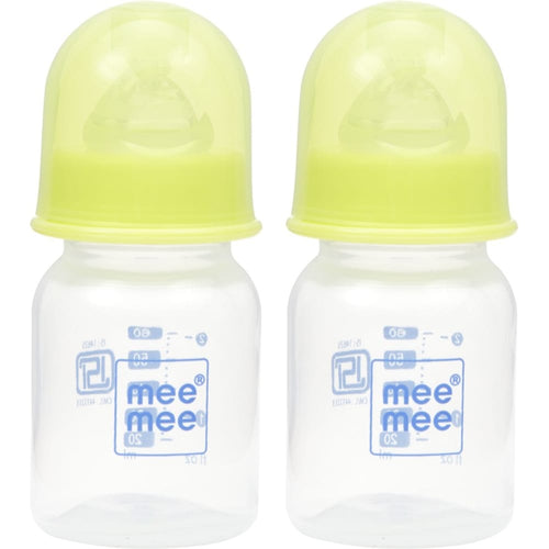 Meemee Premium Baby Feeding Bottle_Green-60 Ml - 60 Ml