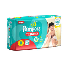 Load image into Gallery viewer, Pampers Small Size Diapers &amp; Nappies Pants 40 Count
