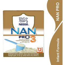 Load image into Gallery viewer, Nestlé Nan Pro 3 Follow-Up Infant Formula Powder After 12 Months 400G
