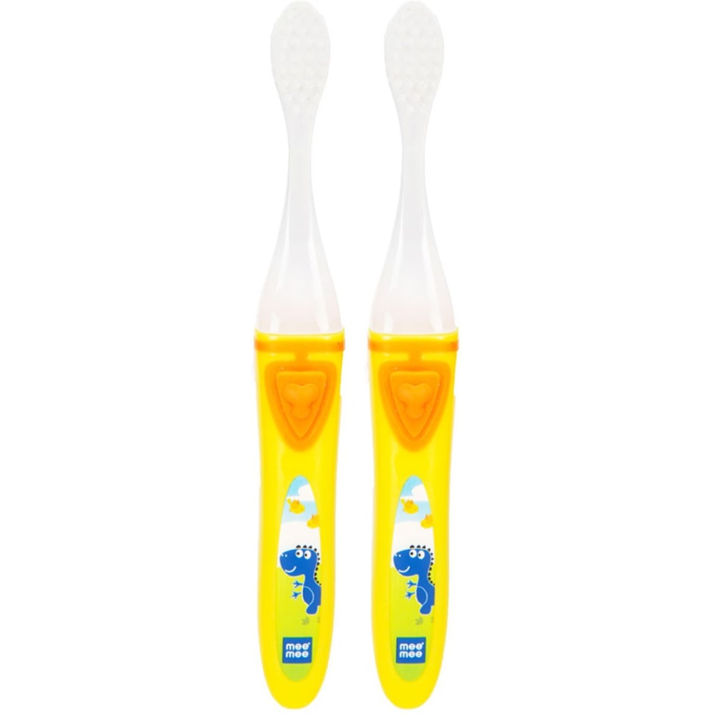 Meemee Kids Toothbrush With Lights Yellow