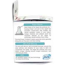 Load image into Gallery viewer, Pigeon Peristaltic Nipple Box 1 Pc S
