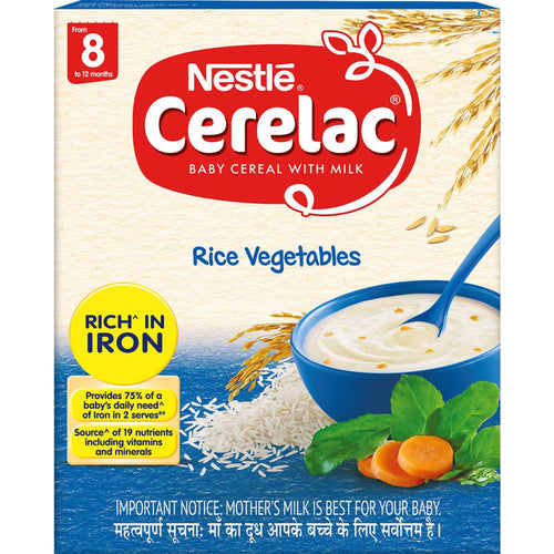 Nestlé Cerelac Rice Vegetables Cereal