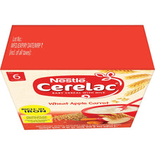 Load image into Gallery viewer, Nestlé Cerelac Wheat Apple Carrot Cereal
