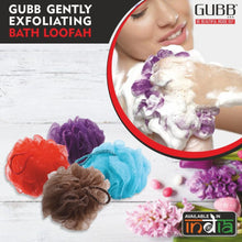 Load image into Gallery viewer, Gubb Bath Sponge Round Loofah Coral Red

