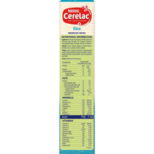 Load image into Gallery viewer, Nestlé Cerelac Rice Cereal
