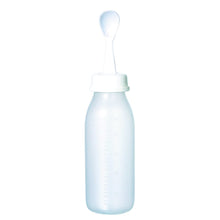 Load image into Gallery viewer, Pigeon Weaning Bottle With Spoon 240 Ml White

