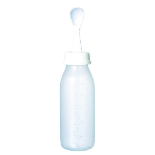 Pigeon Weaning Bottle With Spoon 240 Ml White