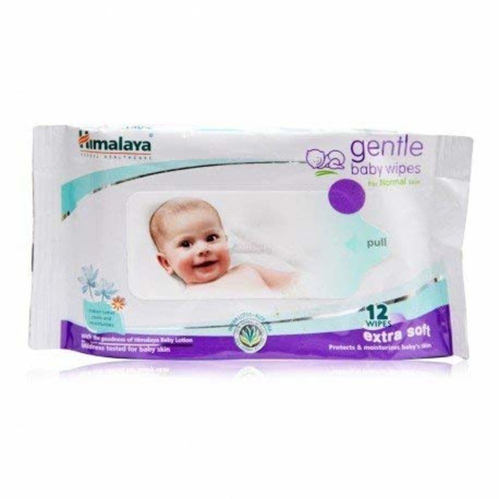 Himalaya Herbals Babycare Gentle Baby Wipe 12 Wipes