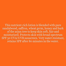 Load image into Gallery viewer, Biotique Sandalwood Sunscreen Ultra Soothing Face Body Lotion Spf 50+ 50Ml
