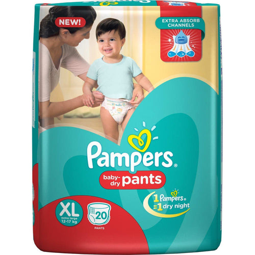 Pampers Baby Dry Pants - Xl