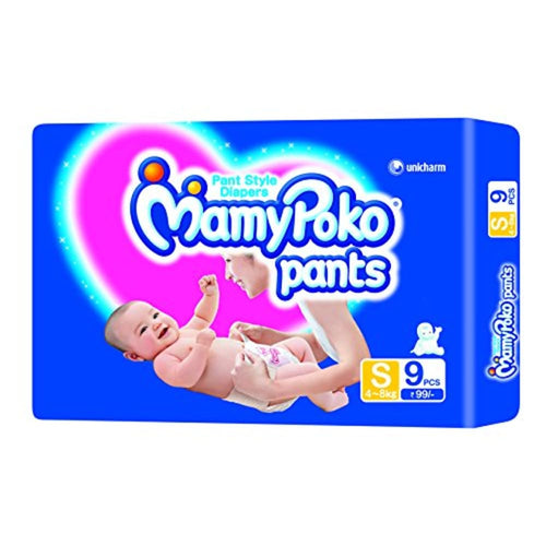 Mamy Poko Pant Style Small Size Diapers & Nappiess 9 Count