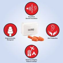 Load image into Gallery viewer, Gubb Silicon Ear Plugs For Noise Reduction Meditation Study Ear Plug
