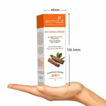 Load image into Gallery viewer, Biotique Sandalwood Sunscreen Ultra Soothing Face Body Lotion Spf 50+ 120Ml
