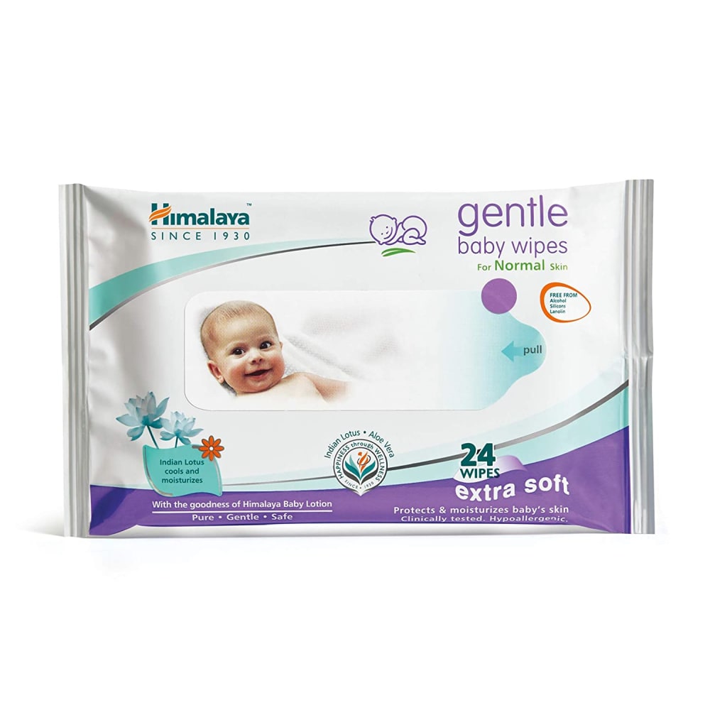 Himalaya Gentle Baby Wipes 24 Sheets