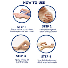 Load image into Gallery viewer, Nivea Body Lotion Oil In Body Lotion Rose &amp; Argan Oil For Dry Skin 400Ml
