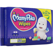 Load image into Gallery viewer, Mamypoko Wipes With Green Tea Essence
