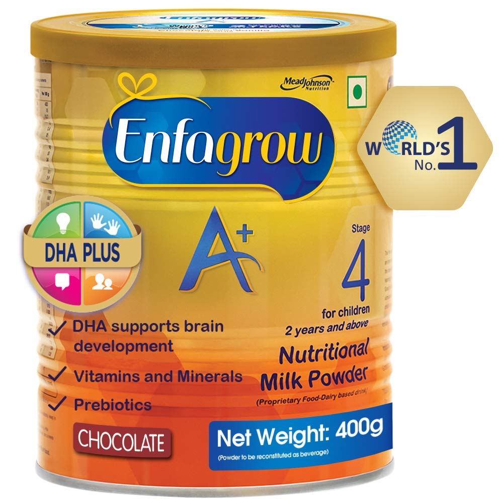 Enfagrow A+ Nutritional Milk Powder Health Drink For Children 2+ Years Chocolate 400G