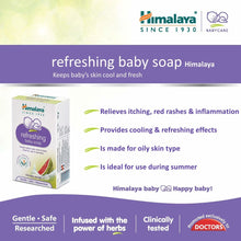 Load image into Gallery viewer, Himalaya Refreshing Baby Soap 125G
