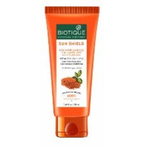 Biotique Pink Lentils Matte Look Sun Block Sunscreen Spf 40 Orange 100 Ml