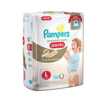 Load image into Gallery viewer, Pampers Premium Care Large Size Diapers &amp; Nappiess Pants 20 Count

