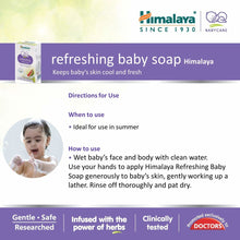 Load image into Gallery viewer, Himalaya Refreshing Baby Soap 125G
