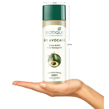 Load image into Gallery viewer, Biotique Cado Avocado Stress Relief Body Massage Oil 200Ml
