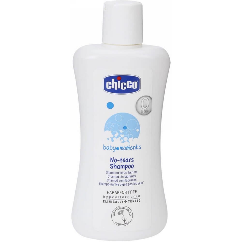 Chicco Baby Shampoo 200Ml For 0+ Months Hair Care For Babies