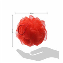 Load image into Gallery viewer, Gubb Bath Sponge Round Loofah Coral Red
