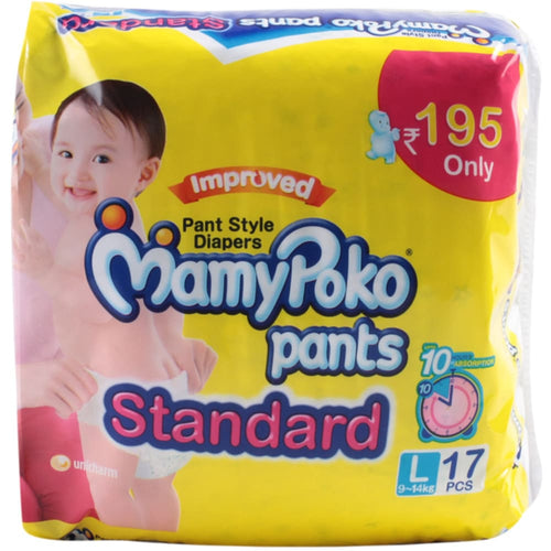 Mamypoko Pants Standard 17 Pcs 9 - 14 Kgs - L