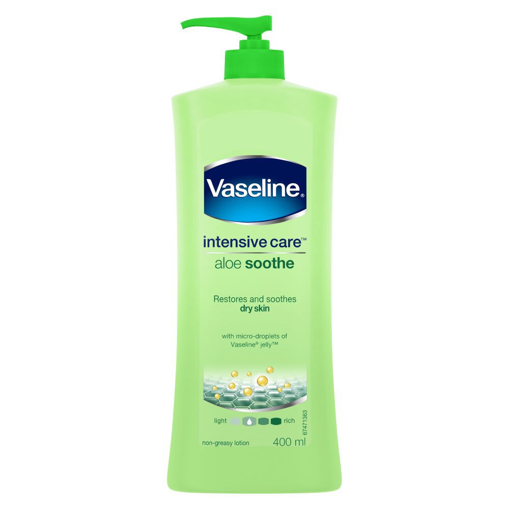 Vaseline Intensive Care Aloe Soothe Non Greasy Body Lotion 300Ml