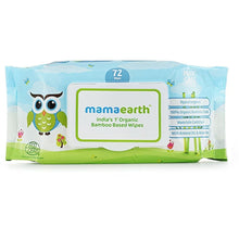 Load image into Gallery viewer, Mamaearth India&#39;S First Organic Bamboo Based Baby Wipes 72 Wipes
