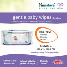 Load image into Gallery viewer, Himalaya Gentle Baby Wipes 72Napkins Of
