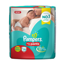Load image into Gallery viewer, Pampers New Born Size Diapers &amp; Nappies Pants 20 Count
