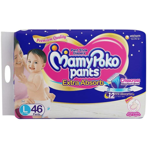Mamypoko Mamy Poko Pants Large 46 Pieces - L