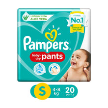 Load image into Gallery viewer, Pampers New Diapers &amp; Nappies Pants Small 20 Count
