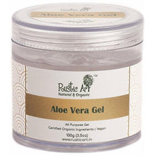 Load image into Gallery viewer, Rustic Art Aloe Vera Gel All Purpose Body Lotion Astringent 100G
