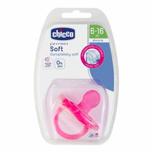 Load image into Gallery viewer, Chicco Physio Soft Silicone Soother - 6 To 16 Months Pink
