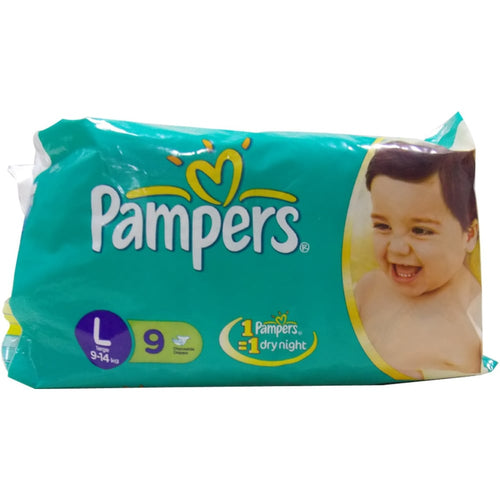 Pampers Baby Dry Diapers & Nappies L9-14L -9 - L
